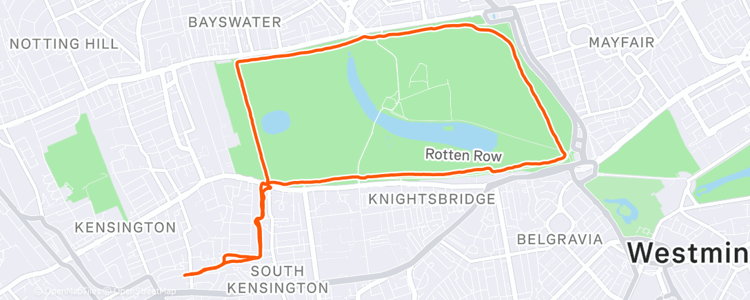 Map of the activity, Nothing special