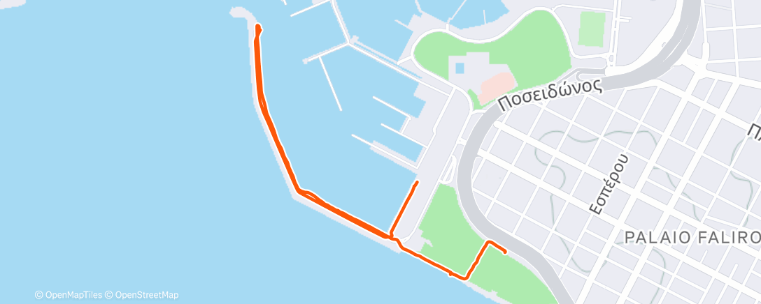 Map of the activity, Träumen im Hafen…