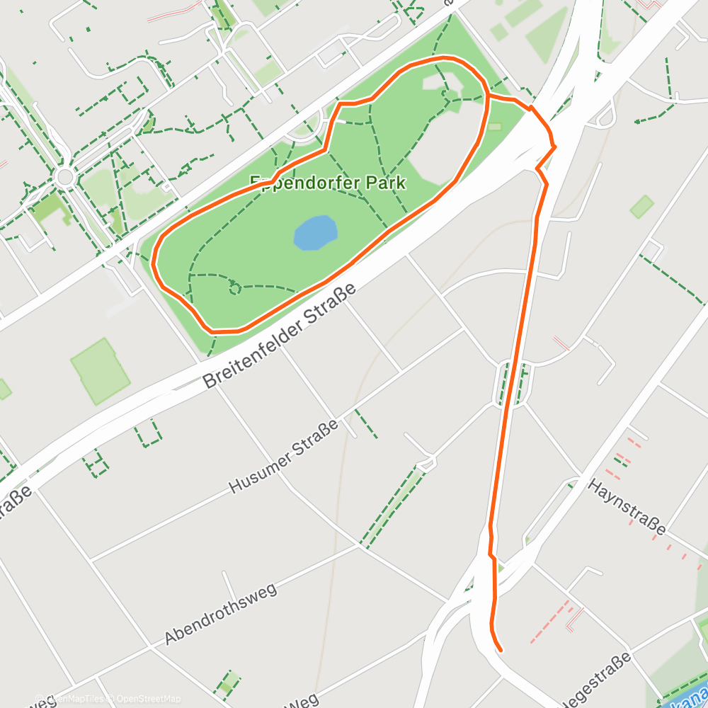 Map of the activity
