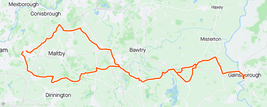 Map of the activity, Colder than my clothing choice suggested 🥶