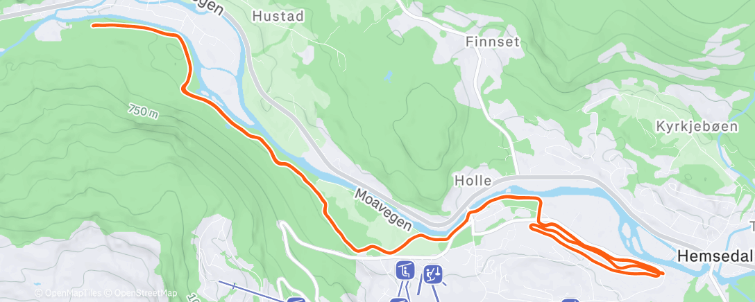 Map of the activity, Sesongdebut i -20 🥶