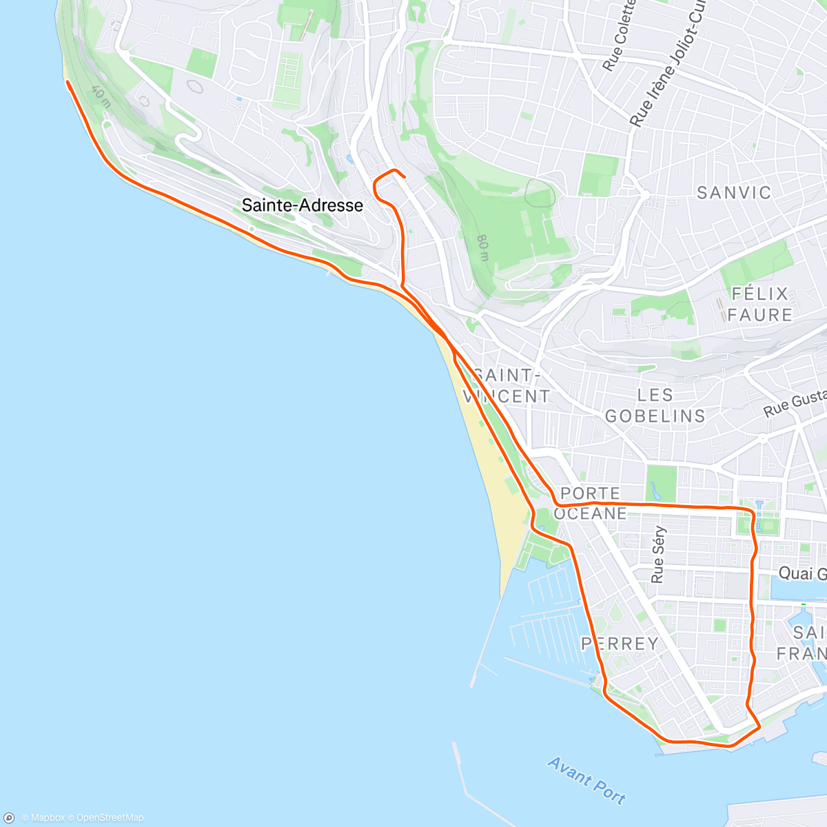 Map of the activity, 21KM -S6-3 Sortie longue 💨 💨💨