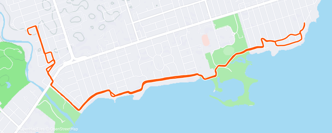 Карта физической активности (Lunch Run)