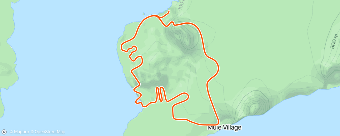 Mapa da atividade, Zwift - Group Ride: Paceheads After Work Group Ride (E) on Flat Route Reverse in Watopia