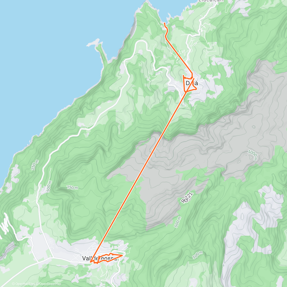 Map of the activity, Deià and Valldemossa 💕
