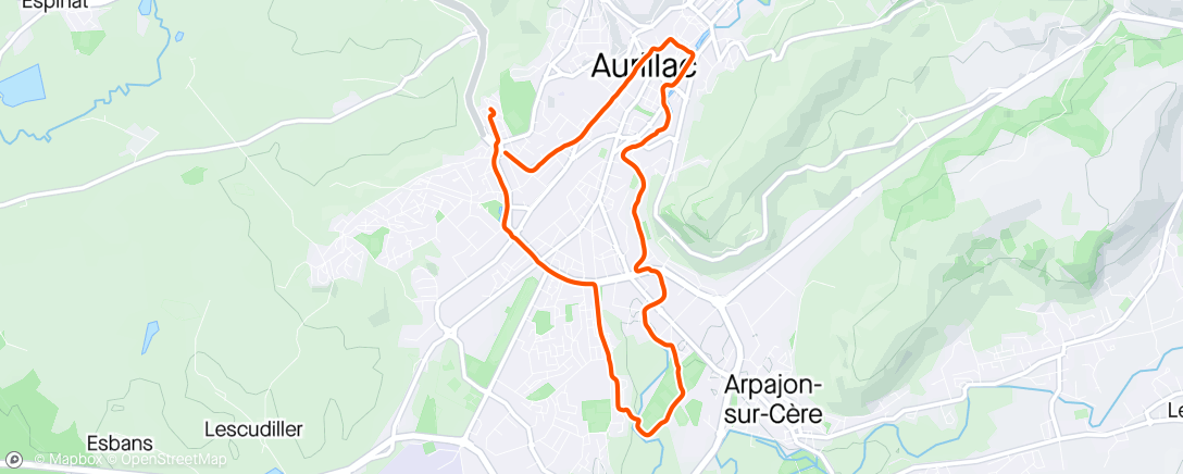 Mapa de la actividad (Sortie avec Juju from Montauban)