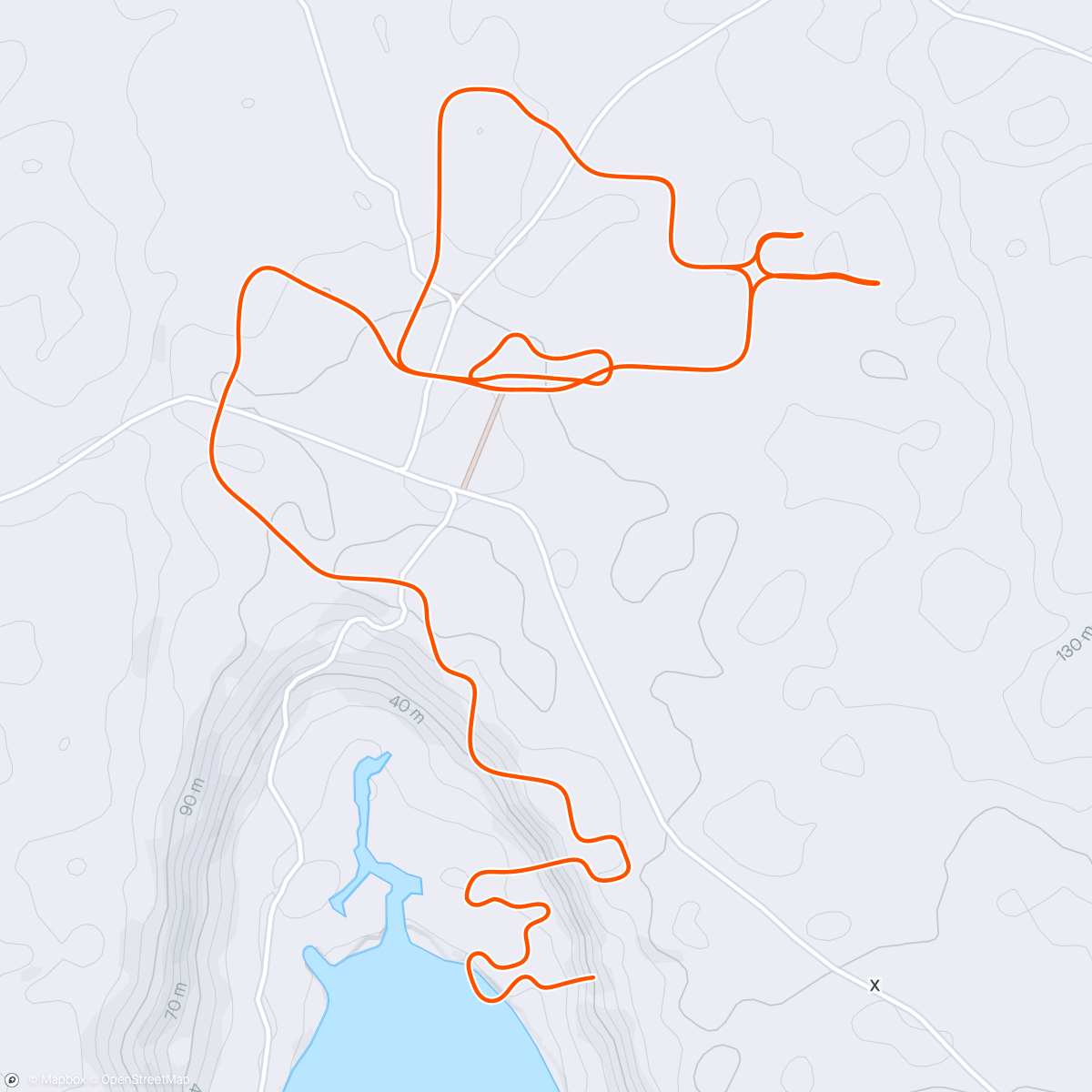 Map of the activity, Zwift - Pacer Group Ride: Neokyo All-Nighter in Makuri Islands with Miguel