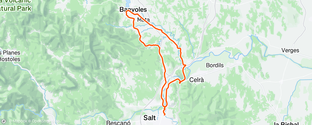 Mapa de la actividad (Ochtendrit)