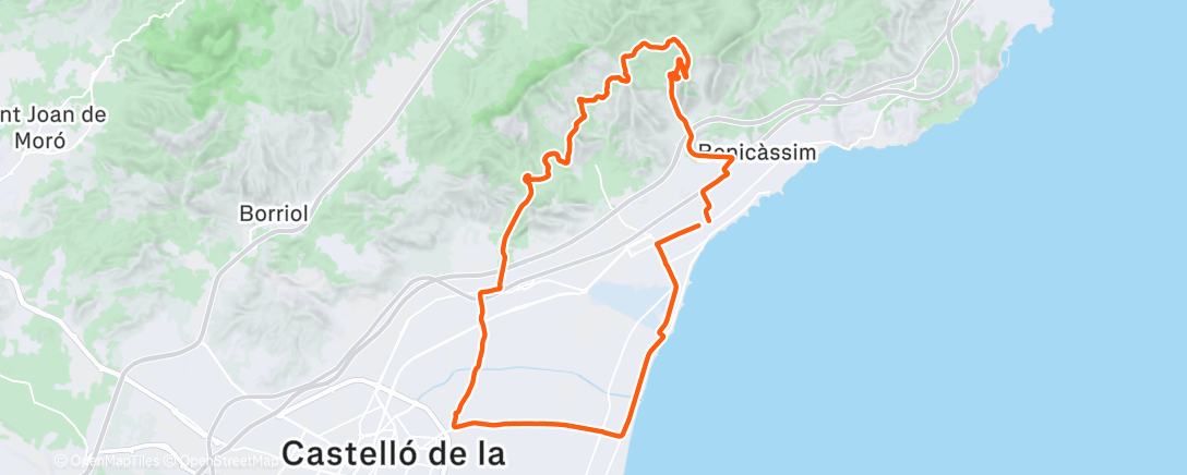 Map of the activity, TC day 3, testday