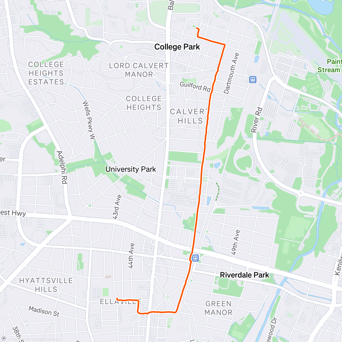 Map of the activity, BTW Day 2025