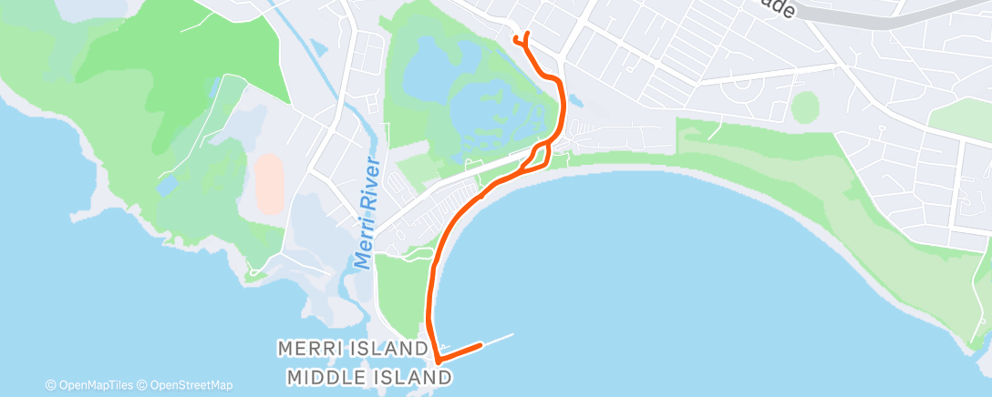 Map of the activity, Afternoon Walk after M 2 W Recce drive for work.