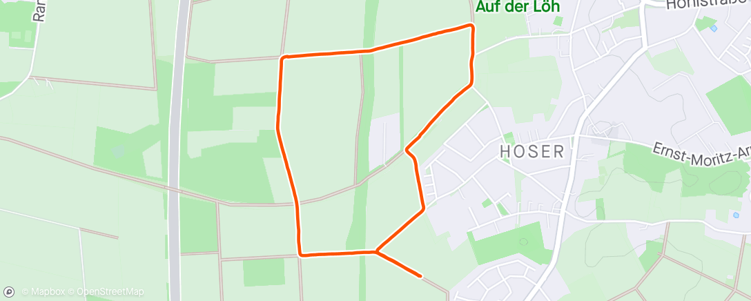 Map of the activity, 🐕 Lauf