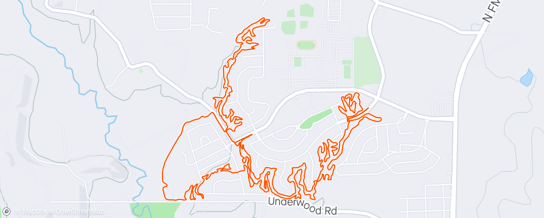 Map of the activity, ⛅ Morning Ride