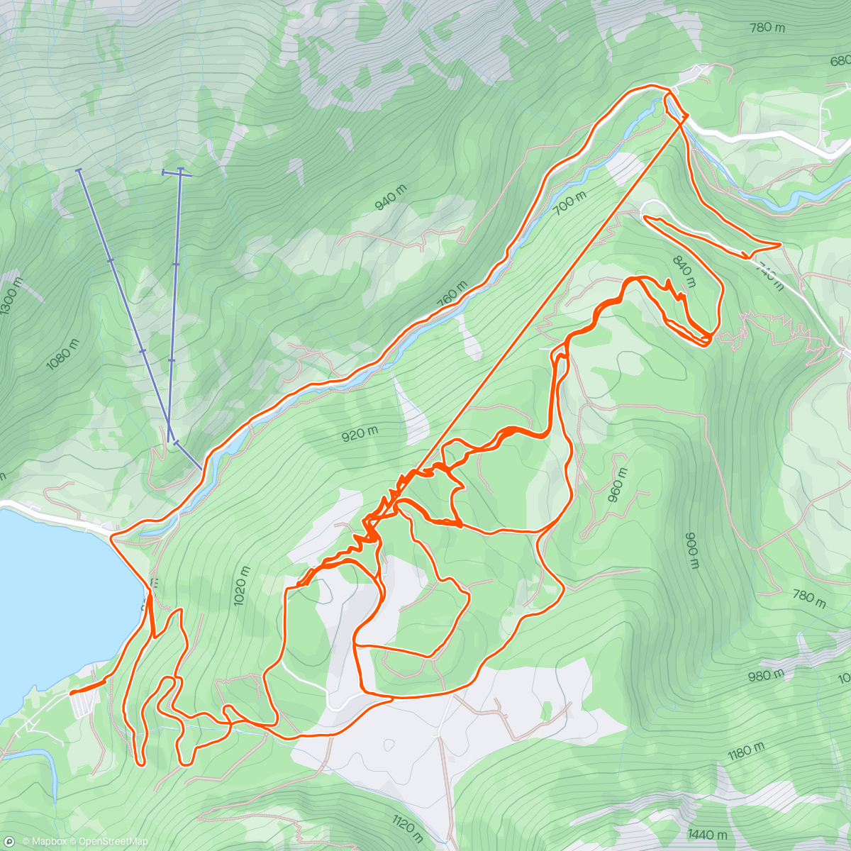 Mappa dell'attività GLKB Flowtrail Glarus