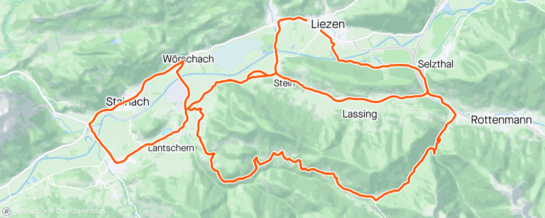 Map of the activity, Oppenberg 2x
