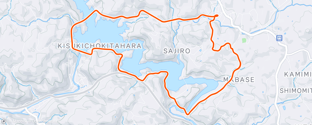 Map of the activity, 自爆テロに巻き込まれ落車😇