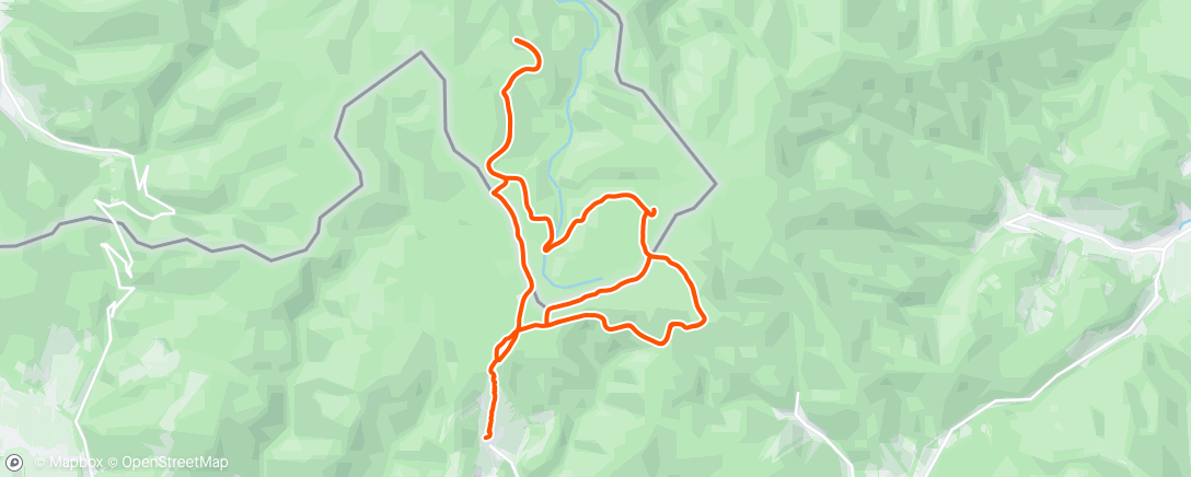 Mapa de la actividad (Jak na Nový rok,tak po celý rok ...magistrála ok,Travná hora ok, Polsko už spíš za hranou, strašně moc ledu)