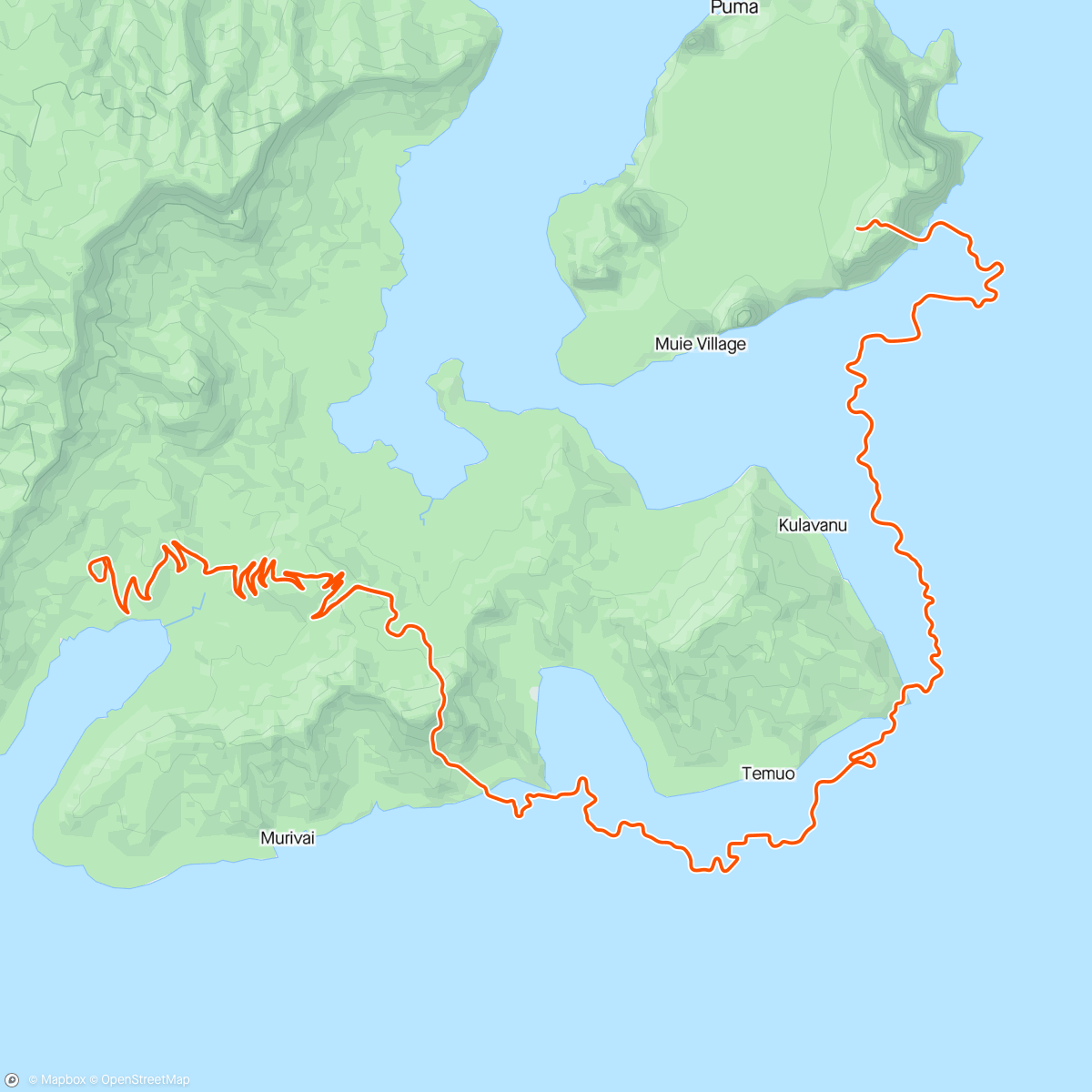 Map of the activity, Zwift - Strength Training in Watopia