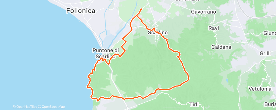 「Santa Lucia」活動的地圖