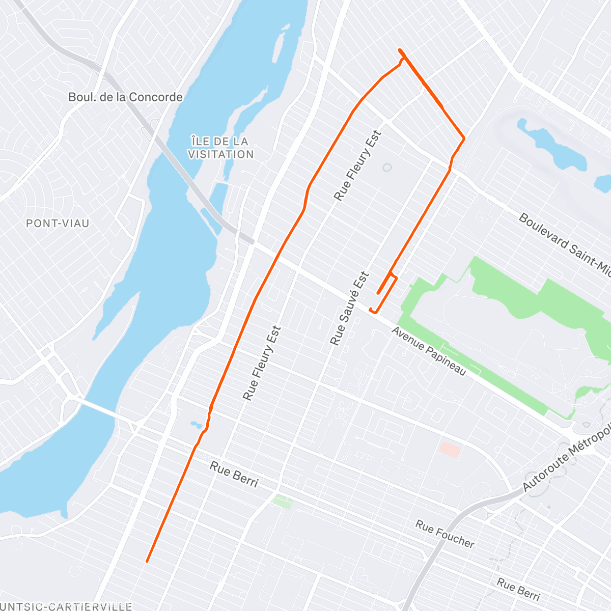 Mapa da atividade, Aller chercher Alex...allez porter Alex... S'assurer qu'il survive entre les deux 🔥🎉✌️