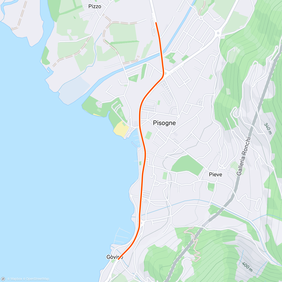 Map of the activity, Cool Down