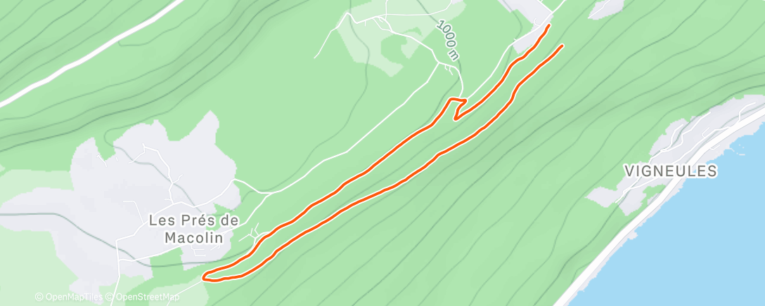 Map of the activity, Christmas Trail 🥶