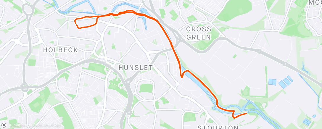Map of the activity, 50 mins lunch 🏃🏻‍♂️