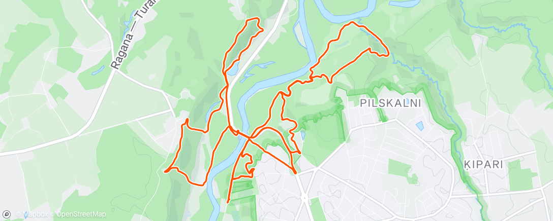 Карта физической активности (Garais pa takām)