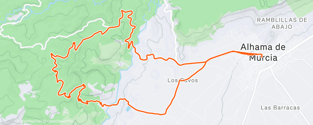 アクティビティ「Una mañana de reyes dura」の地図