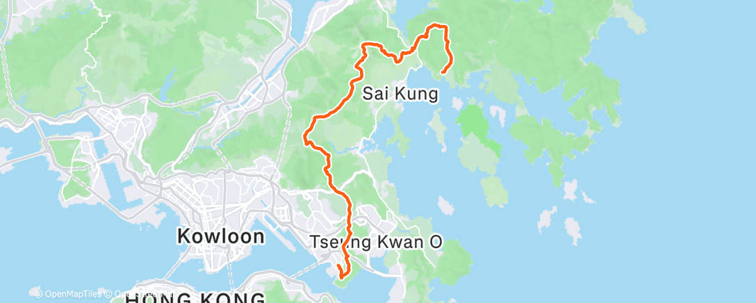 Map of the activity, Run to BBQ at Auntie Jetty’s