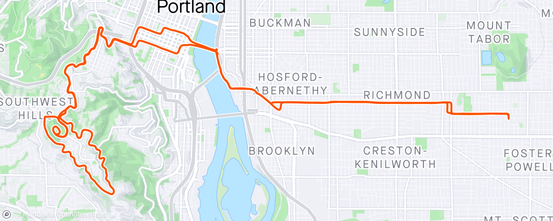 Map of the activity, Evade-ing my responsibilities (new helmet day)