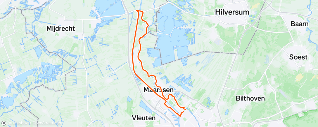 Map of the activity, Beetje motregen, een hoop wind en kniestuk-waardig frisjes ❤