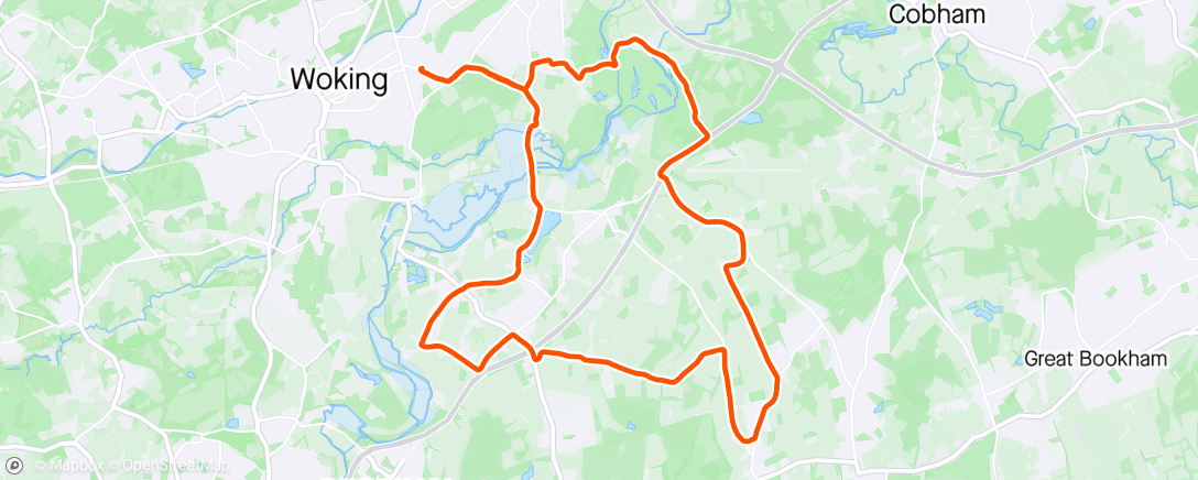 Map of the activity, Short windy ride before babysitting….