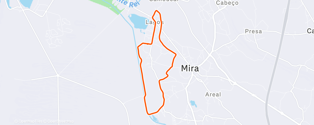 Карта физической активности (Corrida vespertina)