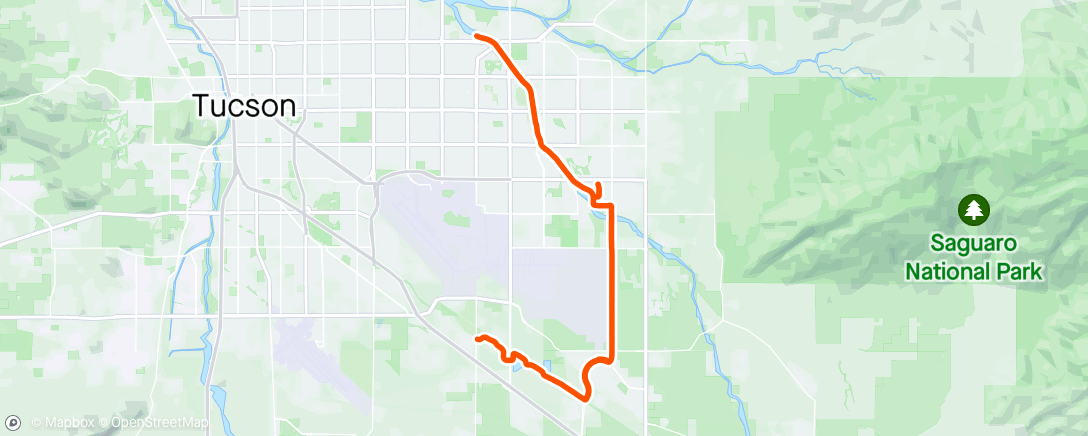 Map of the activity, Ran into Dan for a few pedal strokes