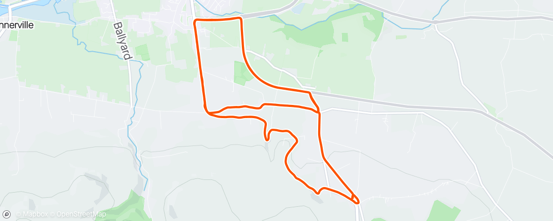 Map of the activity, First Spin since Operation in February