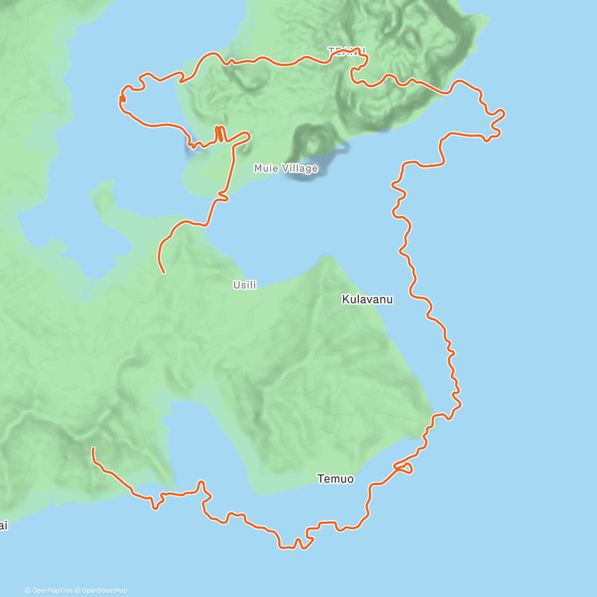 Map of the activity, Zwift - The Big Ring in Watopia