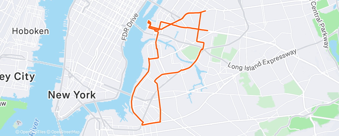 Map of the activity, Cycleholics - Quick BK Loop
