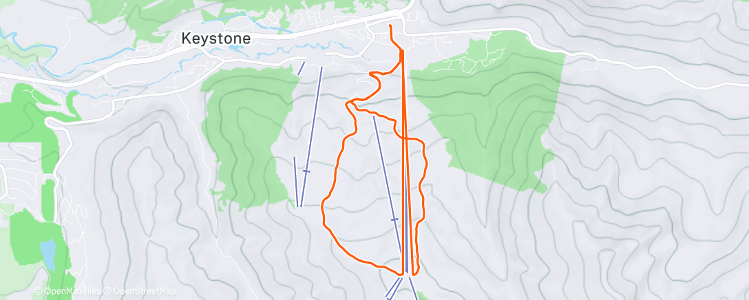 Map of the activity, Keystone Chaos