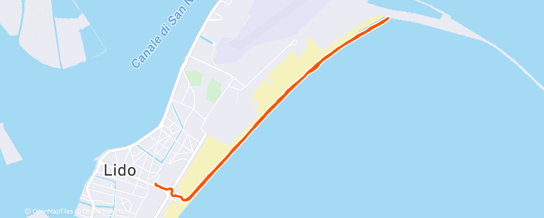 Map of the activity, Mea