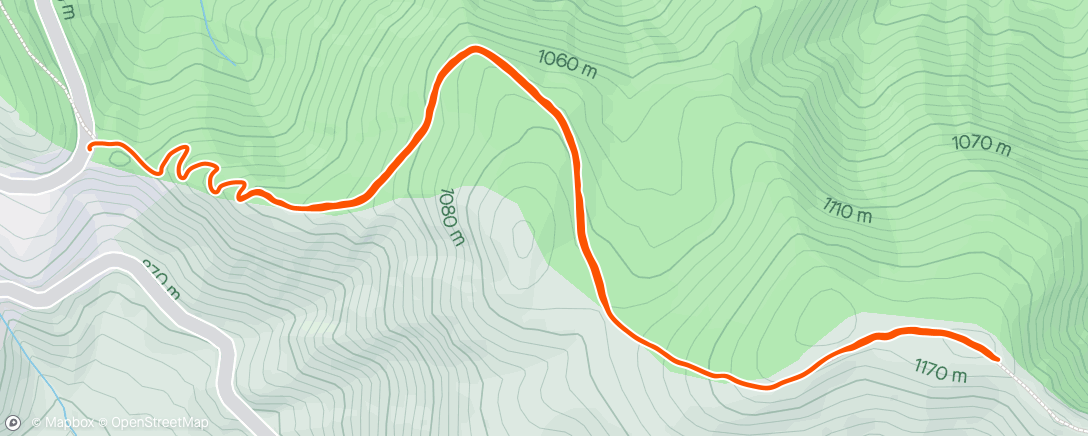 Map of the activity, Close enough to the Appalachian trail