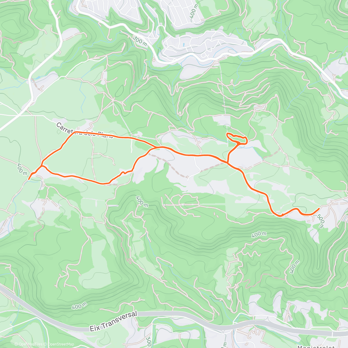 Map of the activity, Bici neu