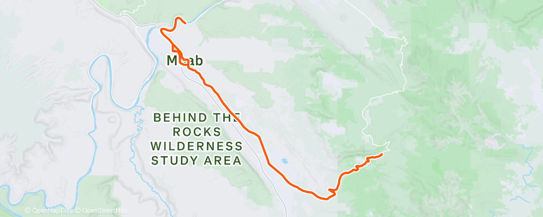 Map of the activity, IRL tumbleweed simulator