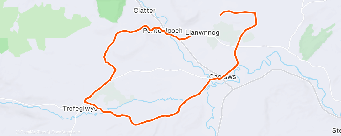 Карта физической активности (Chilled Recovery)