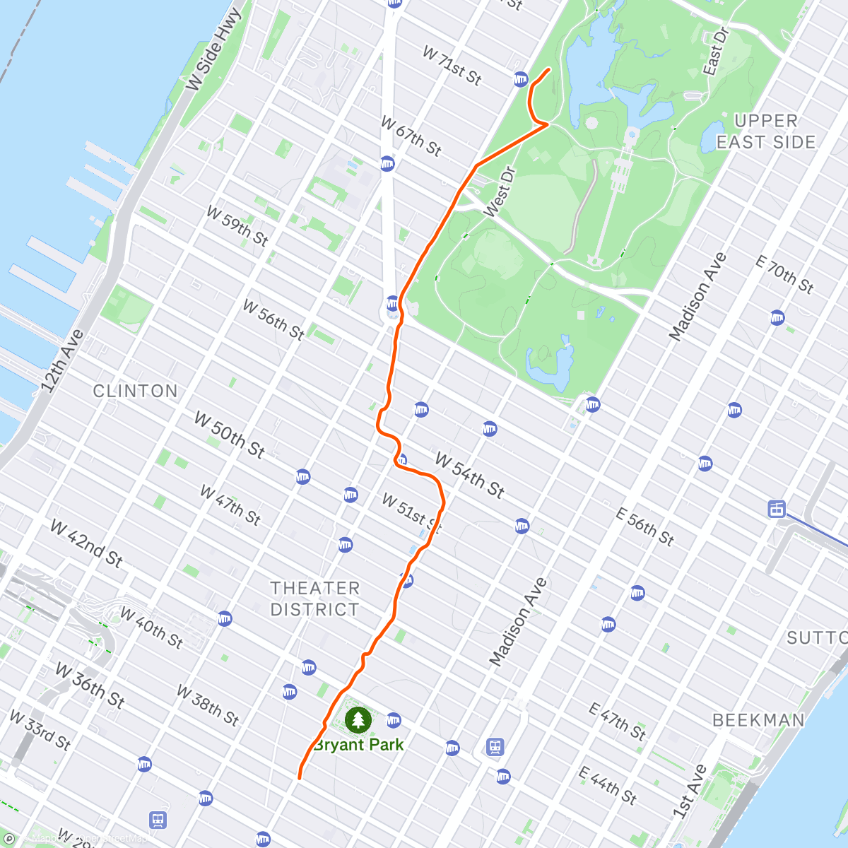 Map of the activity, Aus 🌇