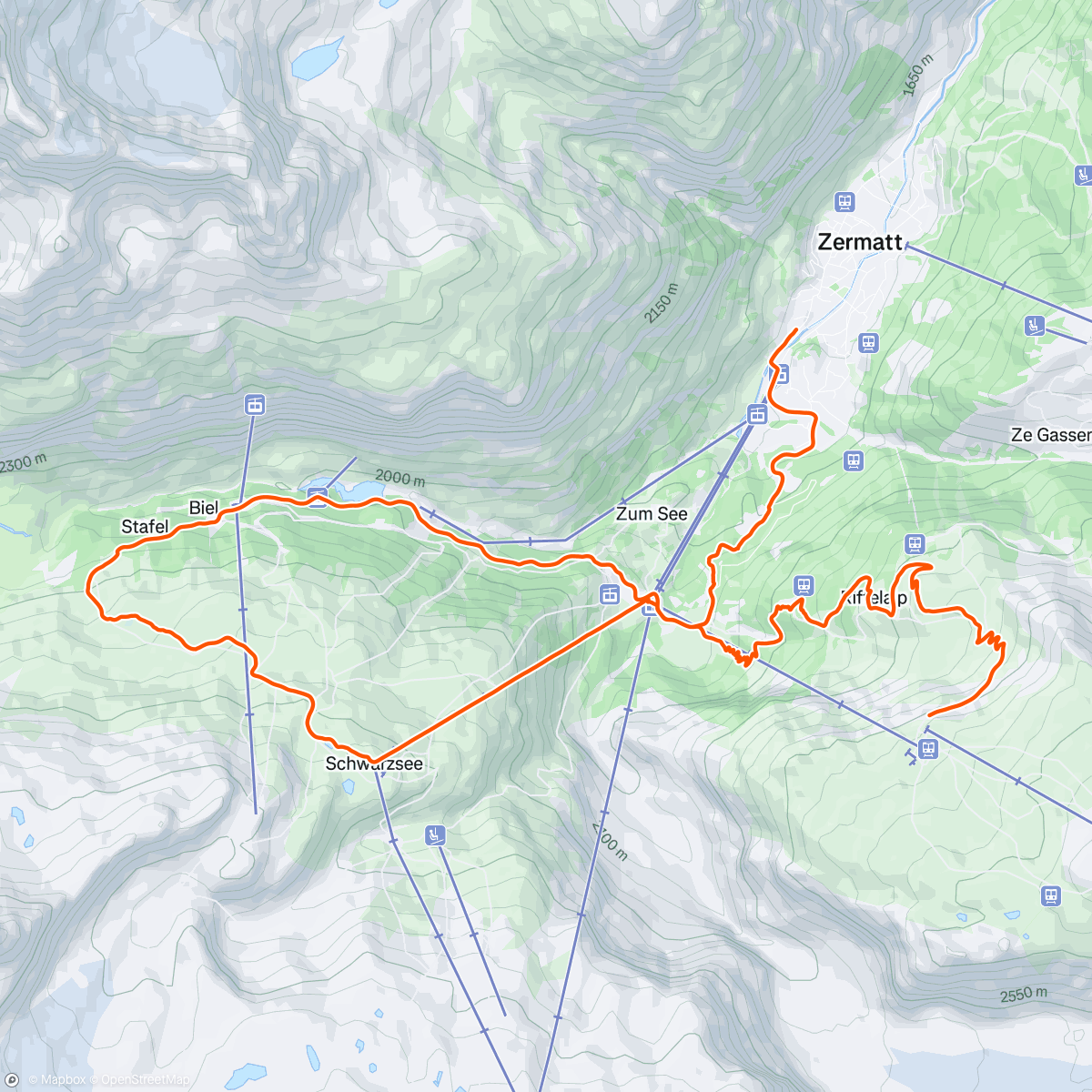 Map of the activity, Morning Ride
