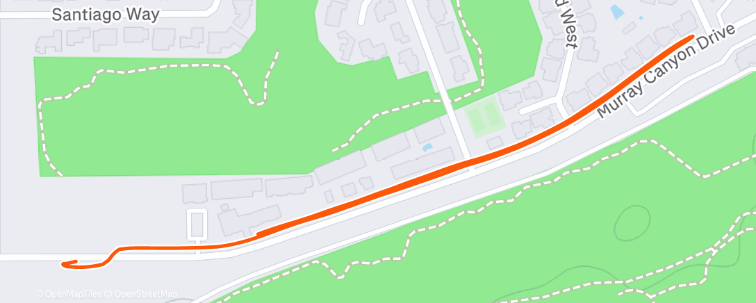 Карта физической активности (Before flying home walking around)