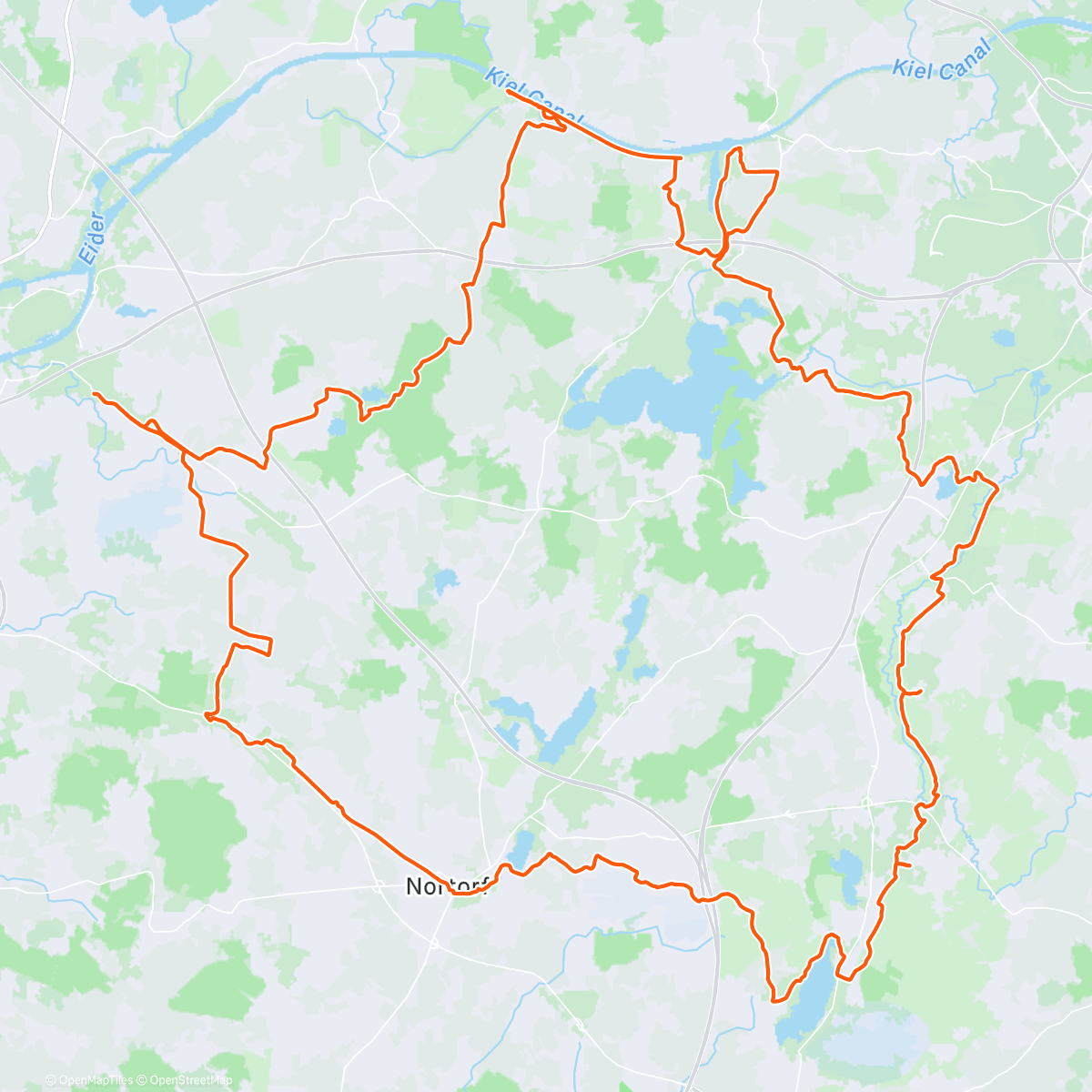 Карта физической активности (Cross Permanente Nortorf)