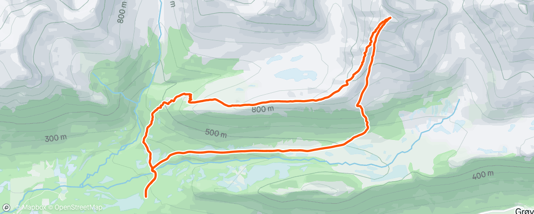 Mappa dell'attività Afternoon Nordic Ski