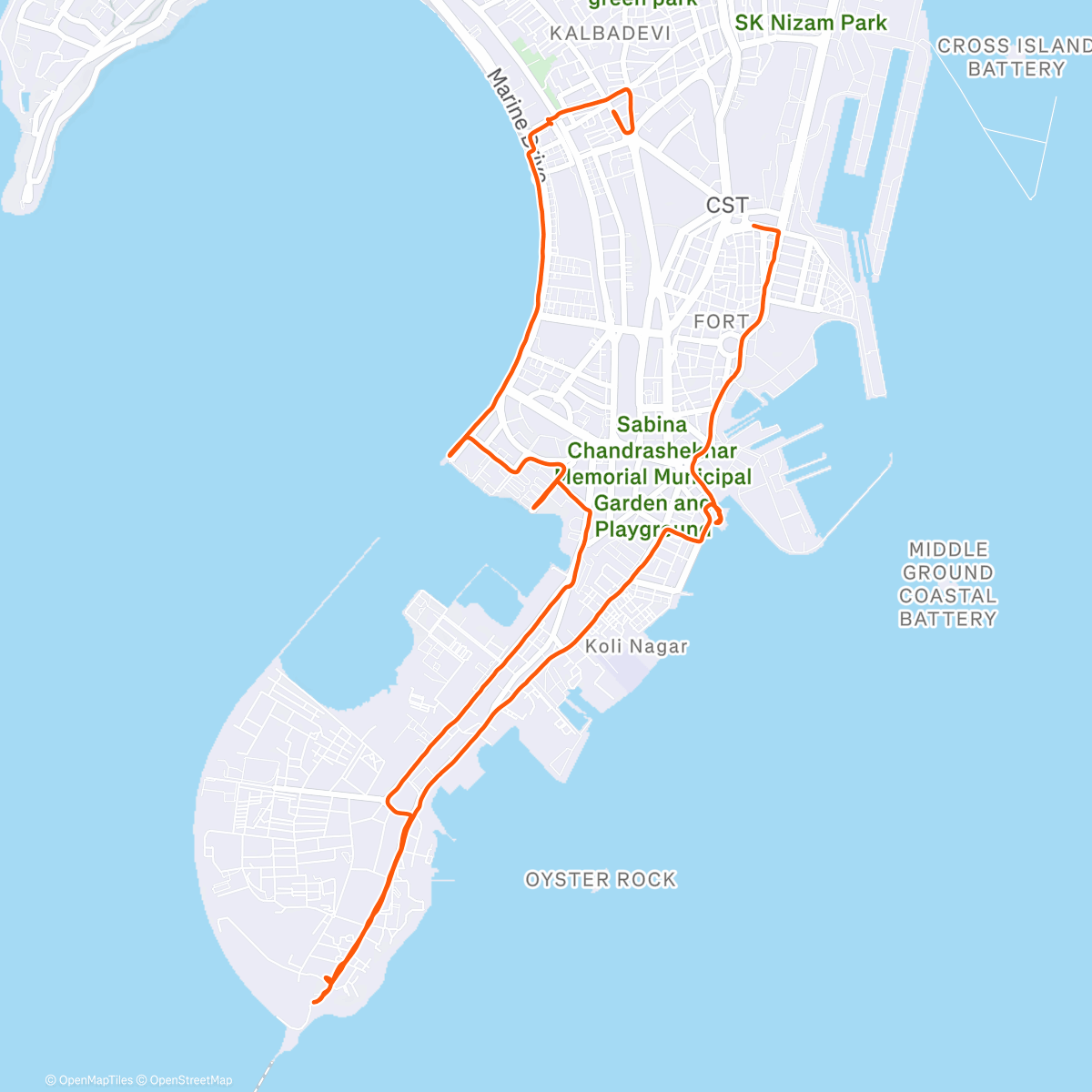 Map of the activity, running has given me a lot in 2025